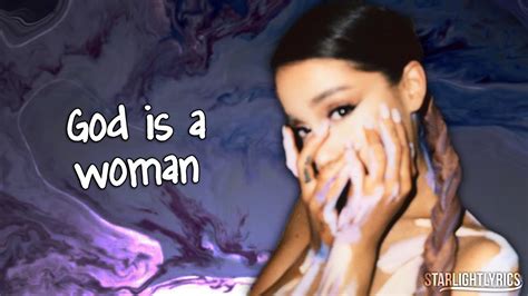 Ariana Grande God Is A Woman Lyrics Hd Youtube