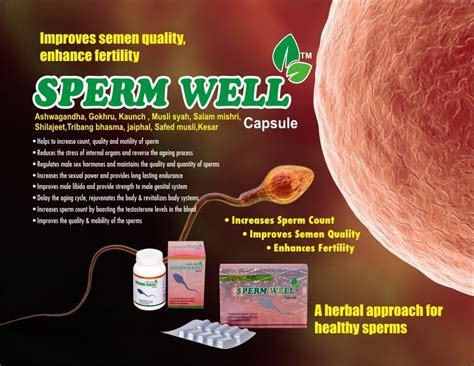 Sperm Count Booster Sperm Well Capsule At Best Price In New Delhi