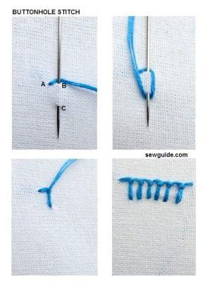 Buttonhole Stitch :The Real One - SewGuide