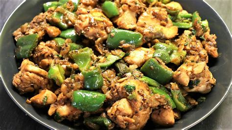 The Best Ever Shimla Mirch Chicken Recipe Tasty Juicy And So Easy To Make Capsicum Chicken