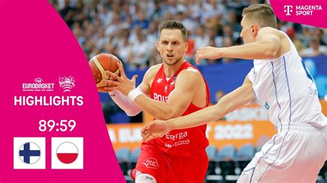 Finnland Polen Highlights FIBA EUROBASKET 2022 YouTube