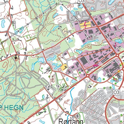 Fredensborg (1:50,000 scale) Map by Kortforsyningen | Avenza Maps