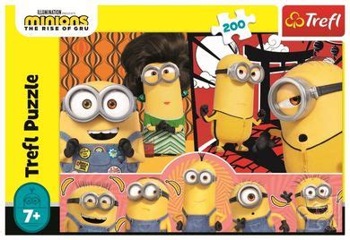 Trefl Minionki w akcji puzzle 200 elementów smyk