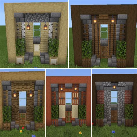 Minecraft Doorway Designs