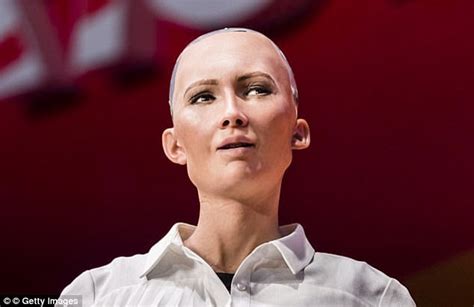 Humanoid robot Sophia claims she wants to start a family | Daily Mail ...