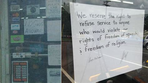 Tennessee Store Owner Replaces No Gays Allowed Sign