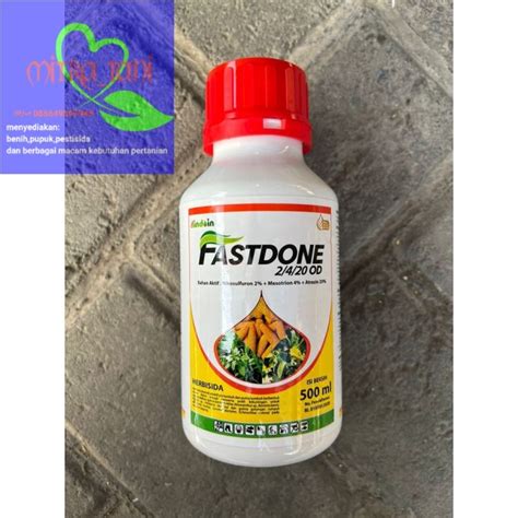 Herbisida Sistemik Selektif Jagung FASTDONE 2 4 20 OD Isi 500ml Dari