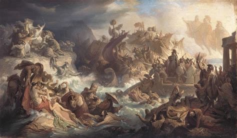 Battle of Salamis, 1868 - Wilhelm von Kaulbach - WikiArt.org