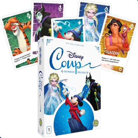Disney Coup: Artimanhas Ardilosas - Coup Disney Artimanhas Ardilosas Jogo De Cartas Grok Games | Shopee Brasil