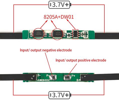 Areacollection 1S 3 7V 7 5A Bms Koruma Kartı Lityum Batarya 18650 Li