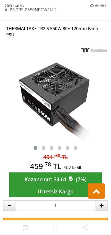 TR2 S 550W 80+ PSU Nasıldır? | Technopat Sosyal