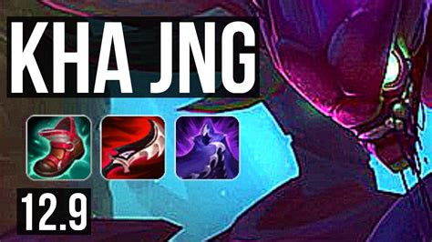 KHA ZIX Vs HECARIM JNG Rank 2 Kha 9 1 6 Dominating KR