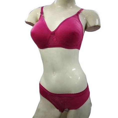 Shop Comfortable Cotton Plain Moulded Big D Cup Size Bra 43 Off