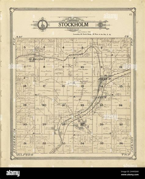 Standard Atlas Of Crawford County Iowa Including A Plat Book Of The