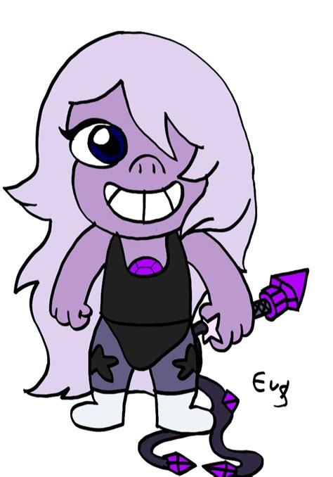 My drawing of Amethyst by EvyOriginal on DeviantArt