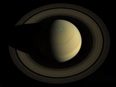 Image Of Saturn Captured By Nasa Cassini Probe Before Its Grand Finale Business Insider