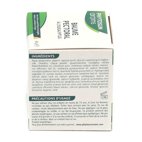 Phytosun Ar Ms Baume Pectoral Eucalyptus Voies Respiratoires