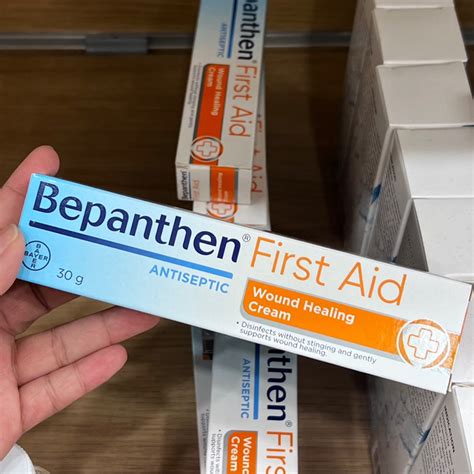 Jual Bepanthen First Aid Wound Healing Cream 30ml Shopee Indonesia