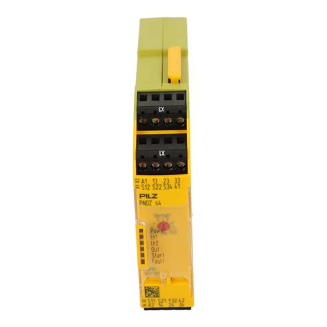 Pnoz S Vdc Pilz Safety Relay Pnoz S Vdc N O