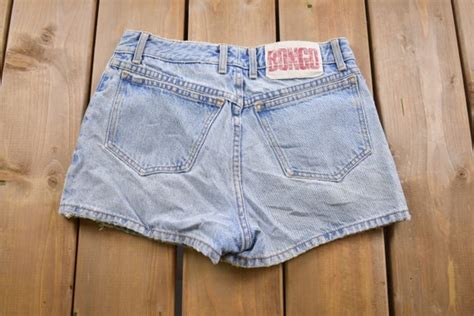 Vintage S Bongo Jean Short Shorts X Made I Gem