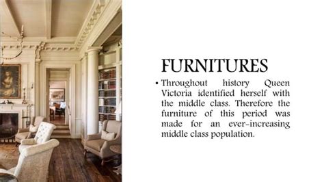 Archint Victorian Period Interior Design Furniture Design Ppt