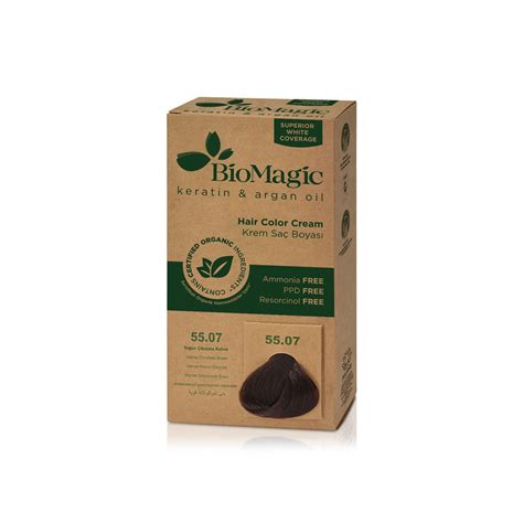 biomagic intense chocolate brown  hair colour cream kit spinneys