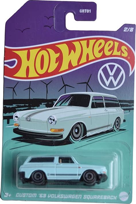 Amazon Hot Wheels Custom Volkswagen Squareback Blue Toys Games