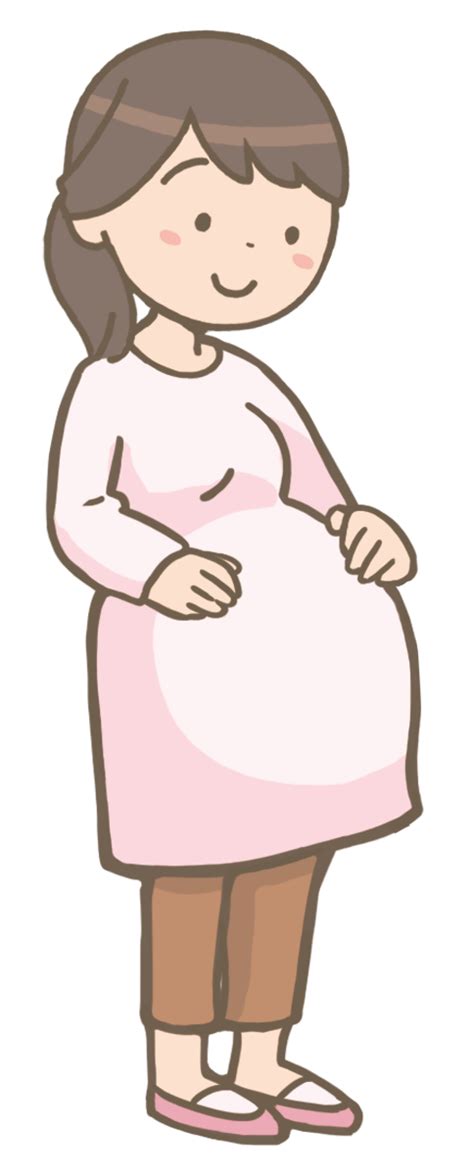 【ベストセレクション】 イラスト 妊婦 ~ イラスト画像ギャラリー