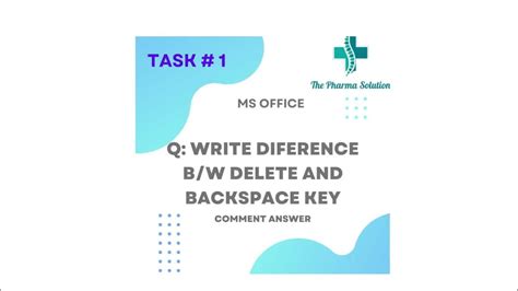 Ms Word Task 2 Youtube