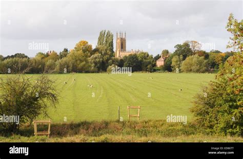 View Of St Peter Ad Vincula Church Hampton Lucy From Charlecote Park