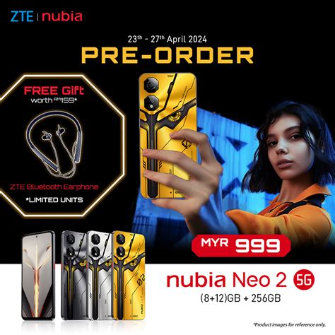 ZTE Nubia Unveils 2nd Generation Flagship Device Nubia Neo 2 5G