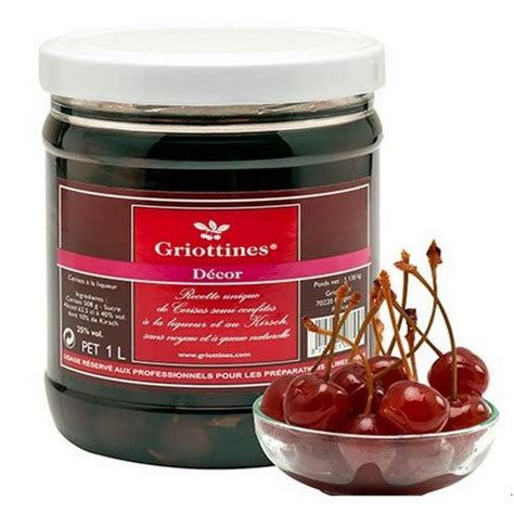 Griottines Décor 25% (With Stem) (1L) - Foodtalk