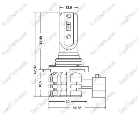 Nouveau Ampoule LED HIR2 9012 Nano Technology Spéciale Moto