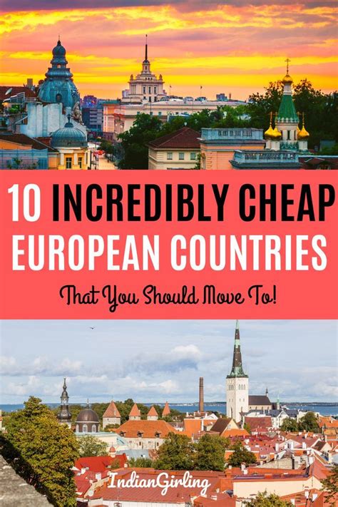 The Cheapest Places In Europe To Live For Nomadic Souls | Europe travel ...