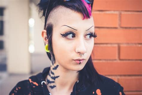 Punk Hairstyles For Teenage Girls