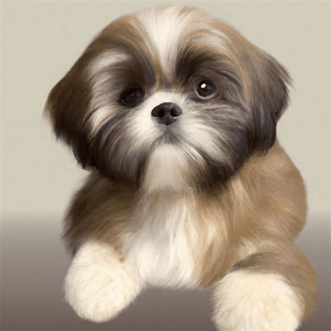 Shih Tzu Puppy Drawing Creative Fabrica