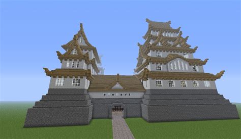 Japanese castle, expanded Minecraft Map