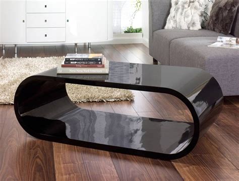 15 Ideas of Modern Black Glass Coffee Table