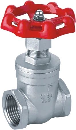 Stainless Steel Female Threaded Gate Valve Unicents Valve Co Ltd