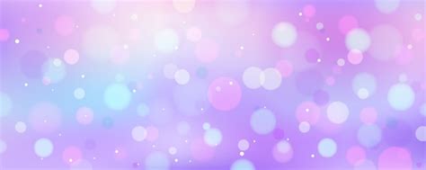 Free Vector Pastel Bokeh Background Horizontal