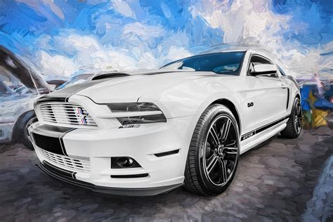 2014 Ford Mustang GT CS Painted Photograph by Rich Franco - Pixels