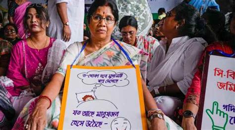 Tmc Women Wing On 36 Hour Sit In Against Centres ‘bias Kolkata News