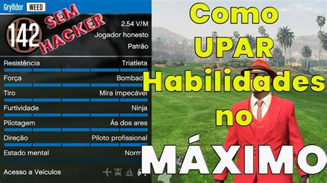 Como Upar As Habilidades No M Ximo No Gta Online R Pido E F Cil