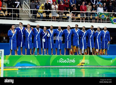 France S Team In Water Polo Men S During The Olympic Games RIO 2016