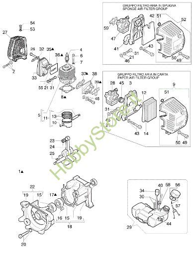 Motore 8535 Decespugliatore Categoria 8535 Decespugliatore EFCO