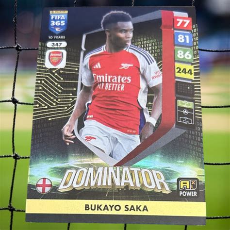 Panini Fifa Adrenalyn Xl Karte Nr Bukayo Saka Dominator