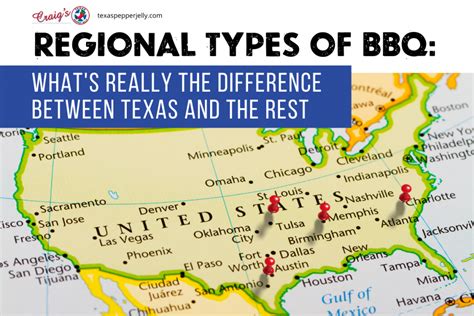 Differences Between the Four BBQ Regions