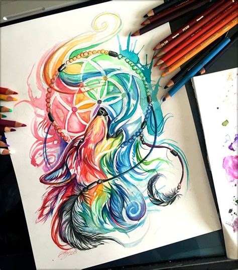 20 Amazing Colour Pencil Drawings By Katy Lipscomb