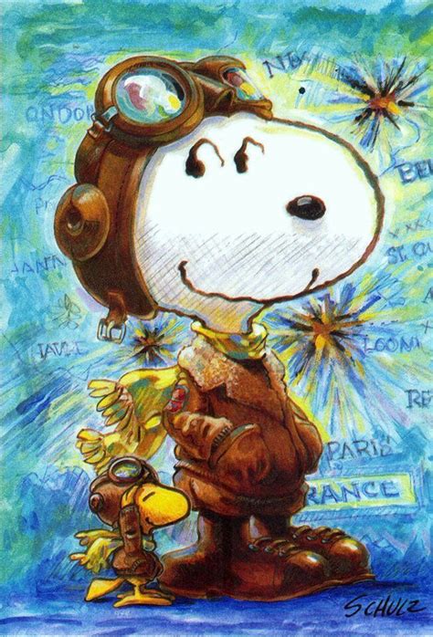 The Wwi Flying Ace Snoopy And Woodstock Snoopy Pictures Snoopy