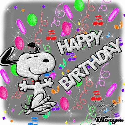 33+ Auguri Di Buon Compleanno Snoopy Gif